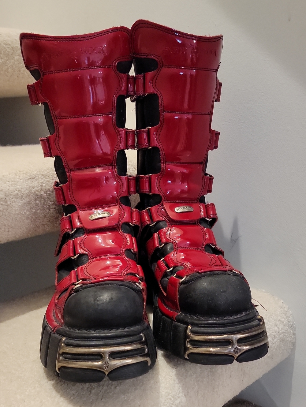 Vintage New Rock Boots Style M-309 - Picture 2 of 9